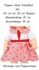 Puppen Kleid Schulkleid f&uuml;r 30 bis 33 cm gro&szlig;e Puppen, Nr. 2121