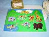 Holz Puzzle, Steckpuzzle, Tiermotive, für die ganz Kleinen ab ca. 2 Jahren
