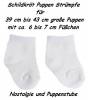Puppenkleidung Puppen Str&uuml;mpfe Socken f&uuml;r 41 cm Puppen mit 6 cm F&uuml;&szlig;chen Schildkr&ouml;t, Nr. 41175