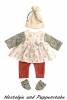 Schildkröt Puppen Kleidung 4-tlg Set mit Mütze und Socken für 45 cm Puppen, Nr. 45304