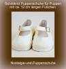 Schildkröt Puppenschuhe für Künstlerpuppen mit ca. 11,5 cm langen Füßchen, Nr. 75191